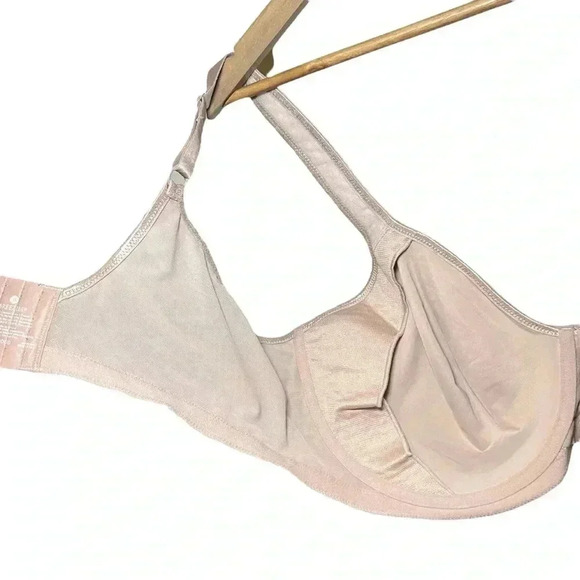 Breezies Signature Shine Unlined Underwire Support Bra Mink A639540 Size 42DDD - Picture 8 of 9